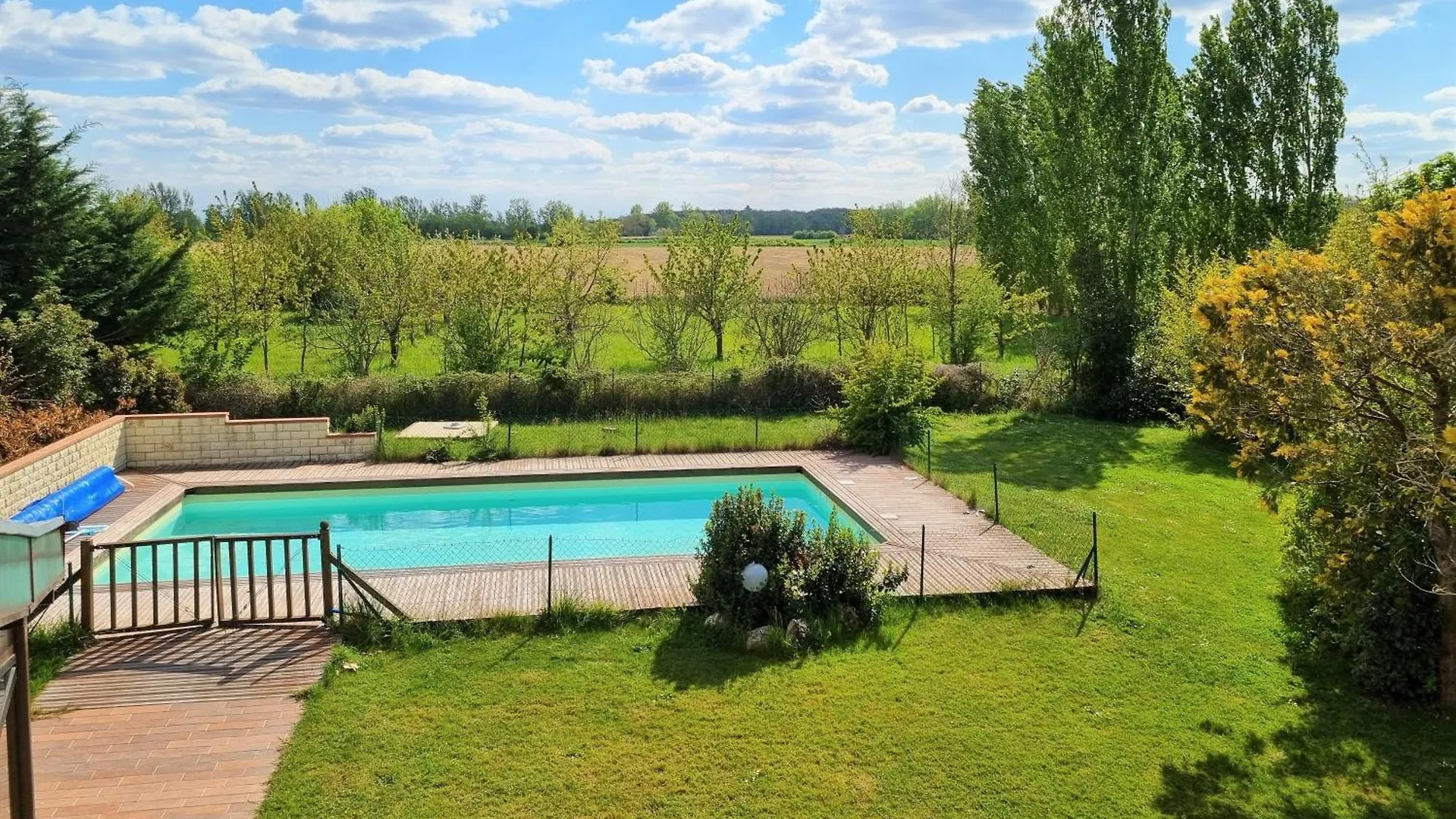 Maison Standing 260M2 Veranda Piscine Jardin 2700M2 Vue Campagne Lherm