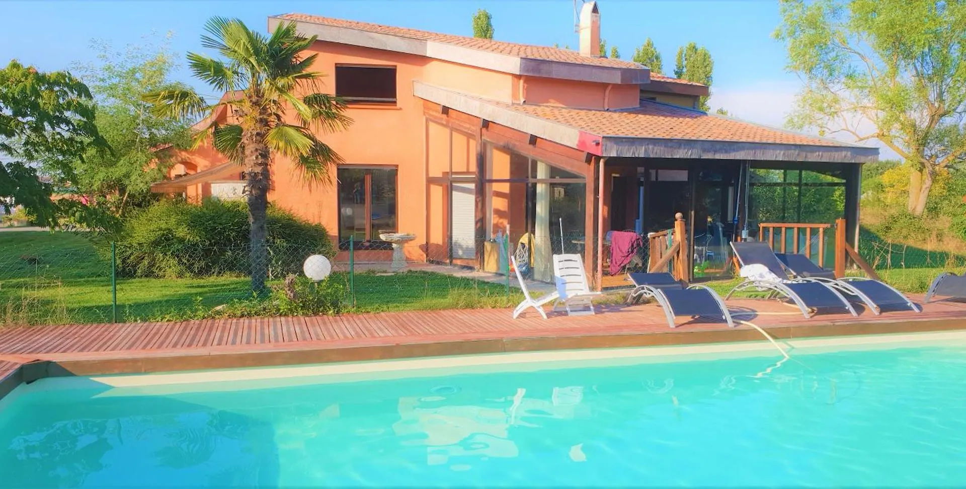 Maison Standing 260M2 Veranda Piscine Jardin 2700M2 Vue Campagne Lherm  Villa Lherm (Haute-Garonne)